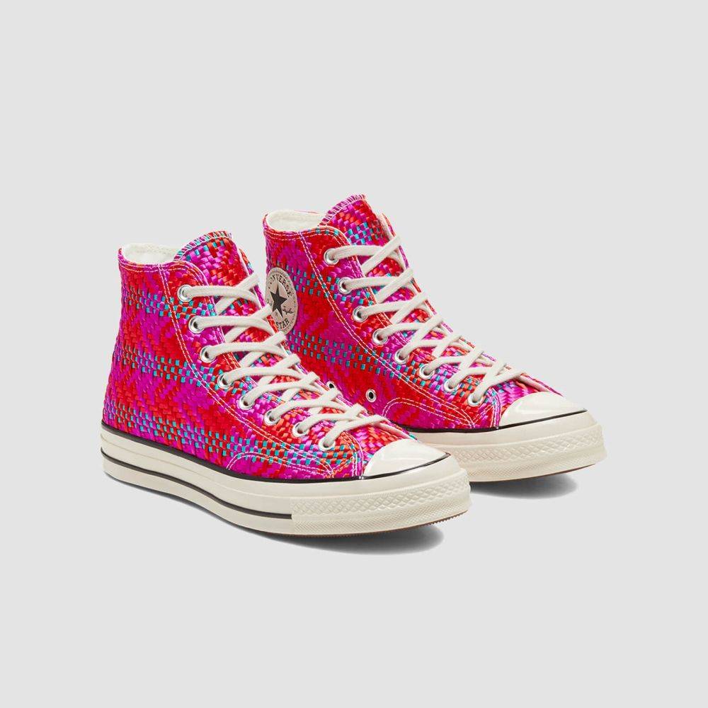 CONVERSE CHUCK 70 HI CULTURE WEAVE WOMEN SHOES