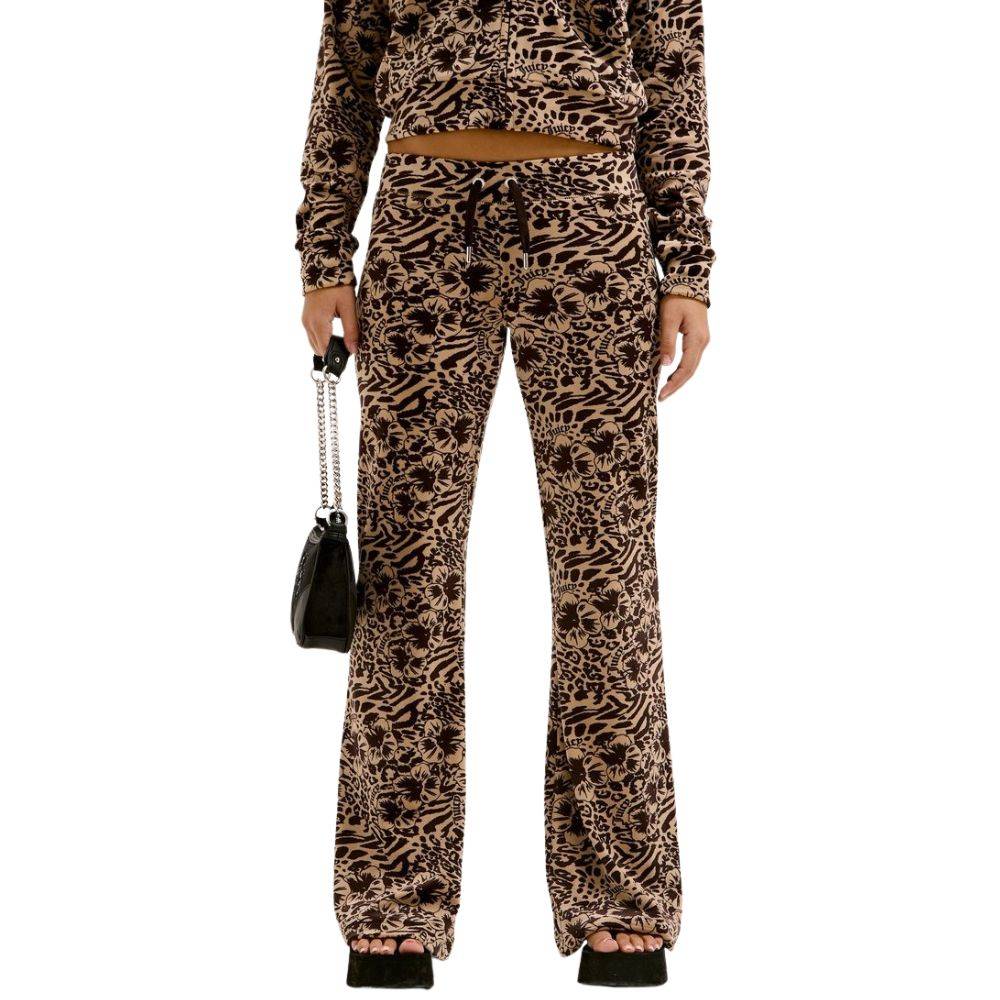 JUICY COUTURE HIBISCUS CRYSTAL LISA LOW RISE W. LACE TRIM