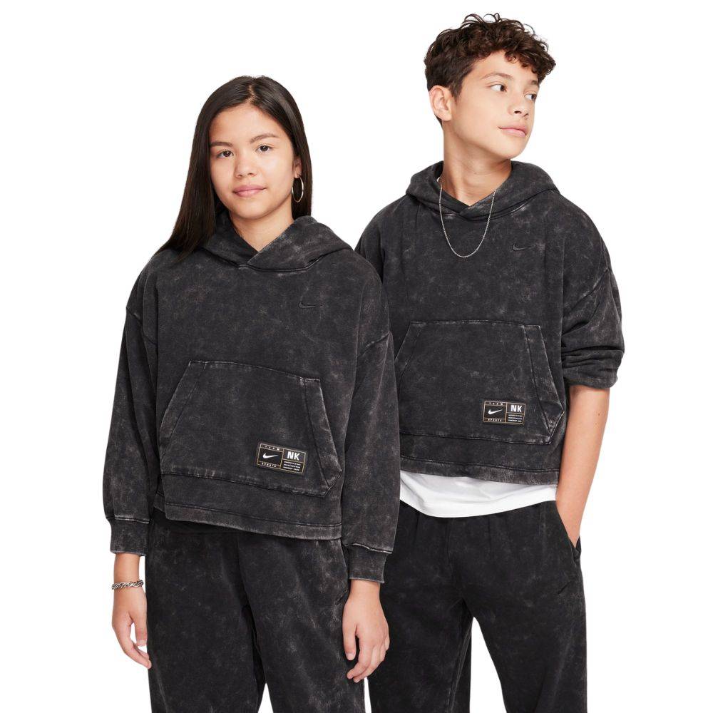 NIKE NSW KIDS FLEECE WASH HOODIE