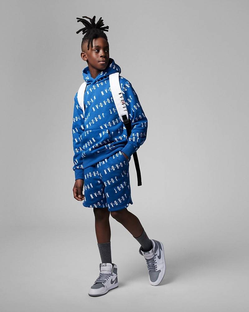 NIKE JORDAN JUMPMAN ALL-OVER-PRINT SHORT