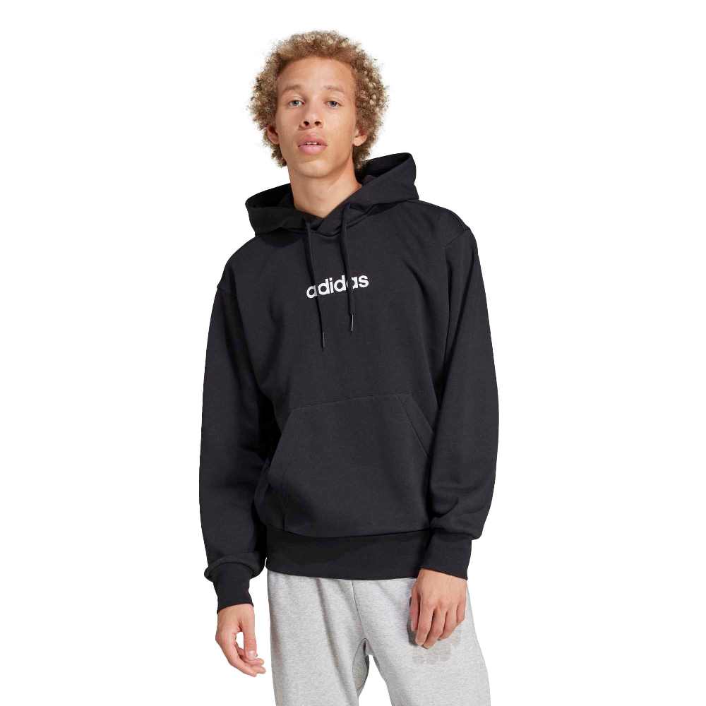 ADIDAS M ESSENTIALS LINEAR FLEECE HOODIE