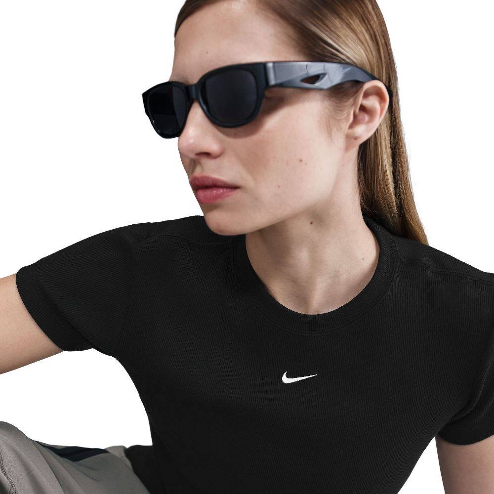 NIKE NSW TIGHT RIBBED SS TOP