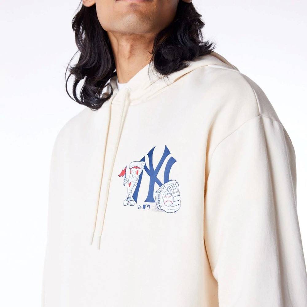 NEW ERA MLB FOOD GRPHC OVERSIZE HOODIE NEW YORK YANKEES