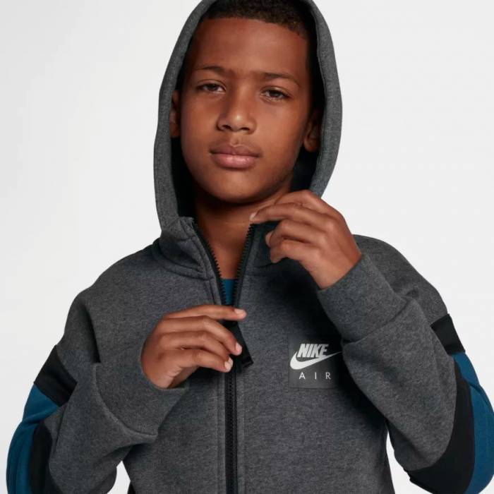 NIKE BOYS AIR FULL ZIP HOODIE