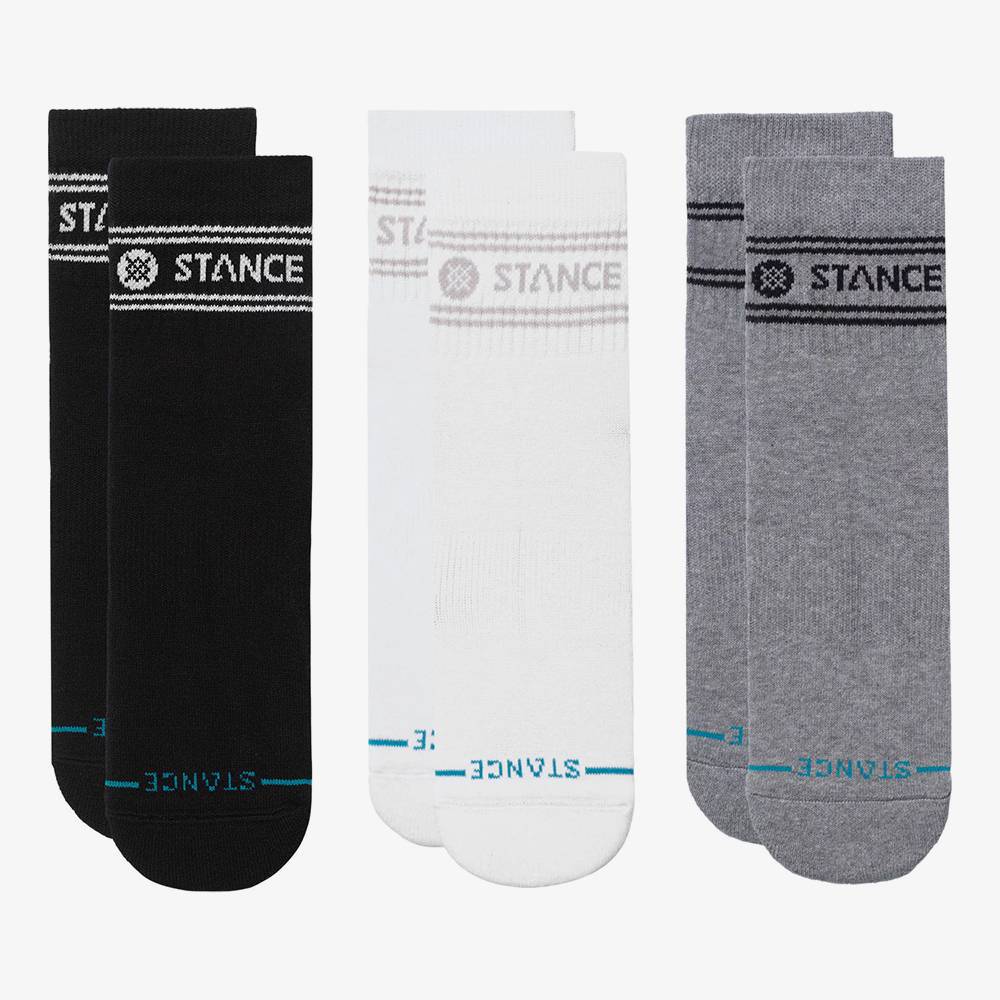 STANCE VITAL QUARTER 3-PACK