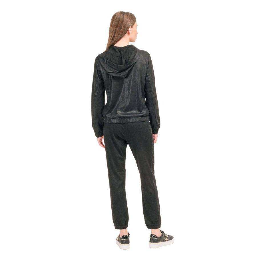 LIU JO LUREX ZIP SWEATER