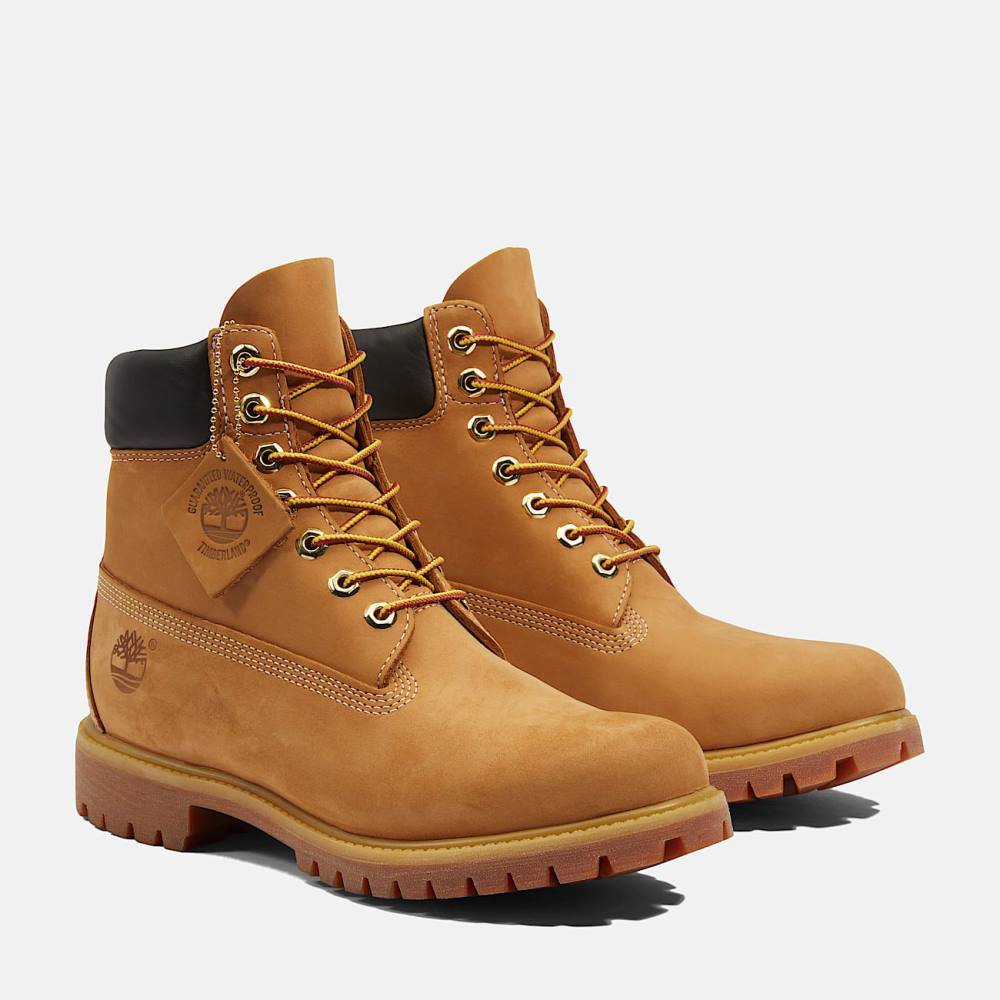 TIMBERLAND PREMIUM 6 INCH LACE UP WATERPROOF BOOT