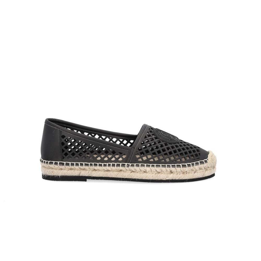 LIU JO VERA 07 - OPENWORK ESPADRILLES WITH LOGO