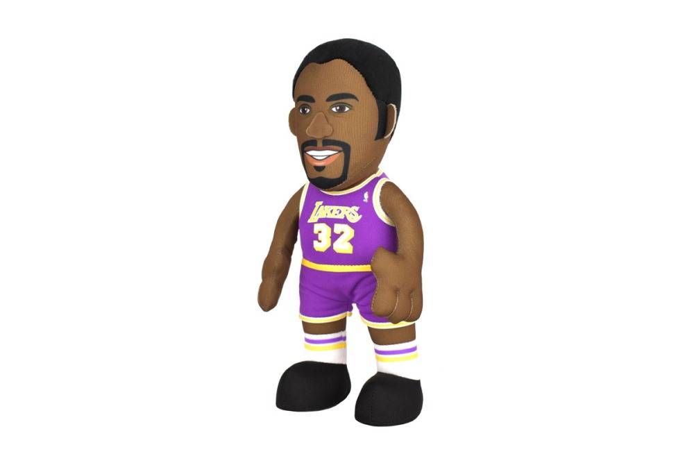 BLEACHER LOS ANGELES LAKERS MAGIC JOHNSON 25CM PLUSH FIGURE