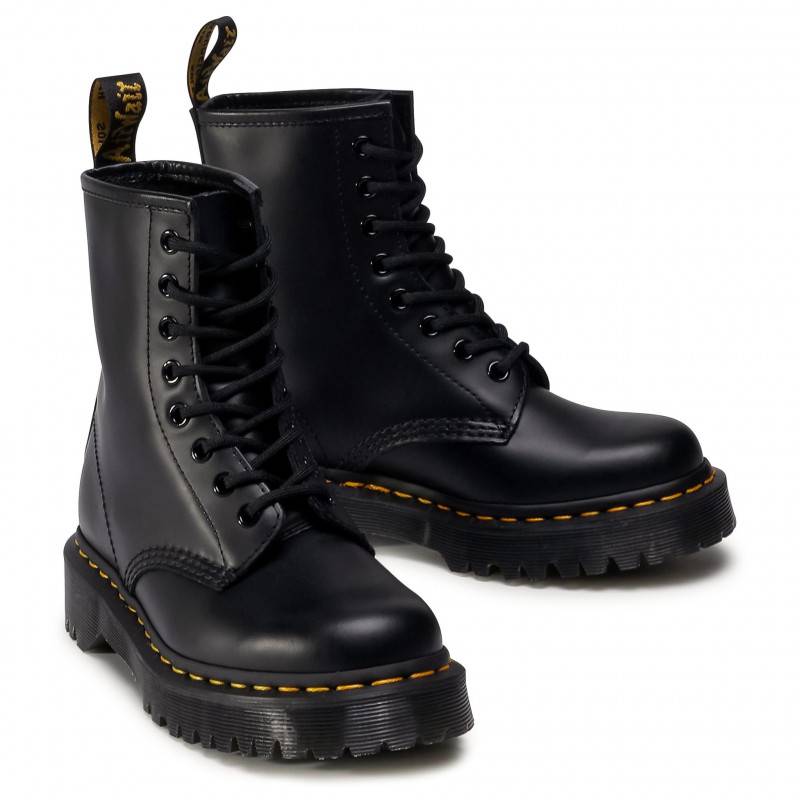DR. MARTENS BEX SMOOTH LEATHER BOOTS