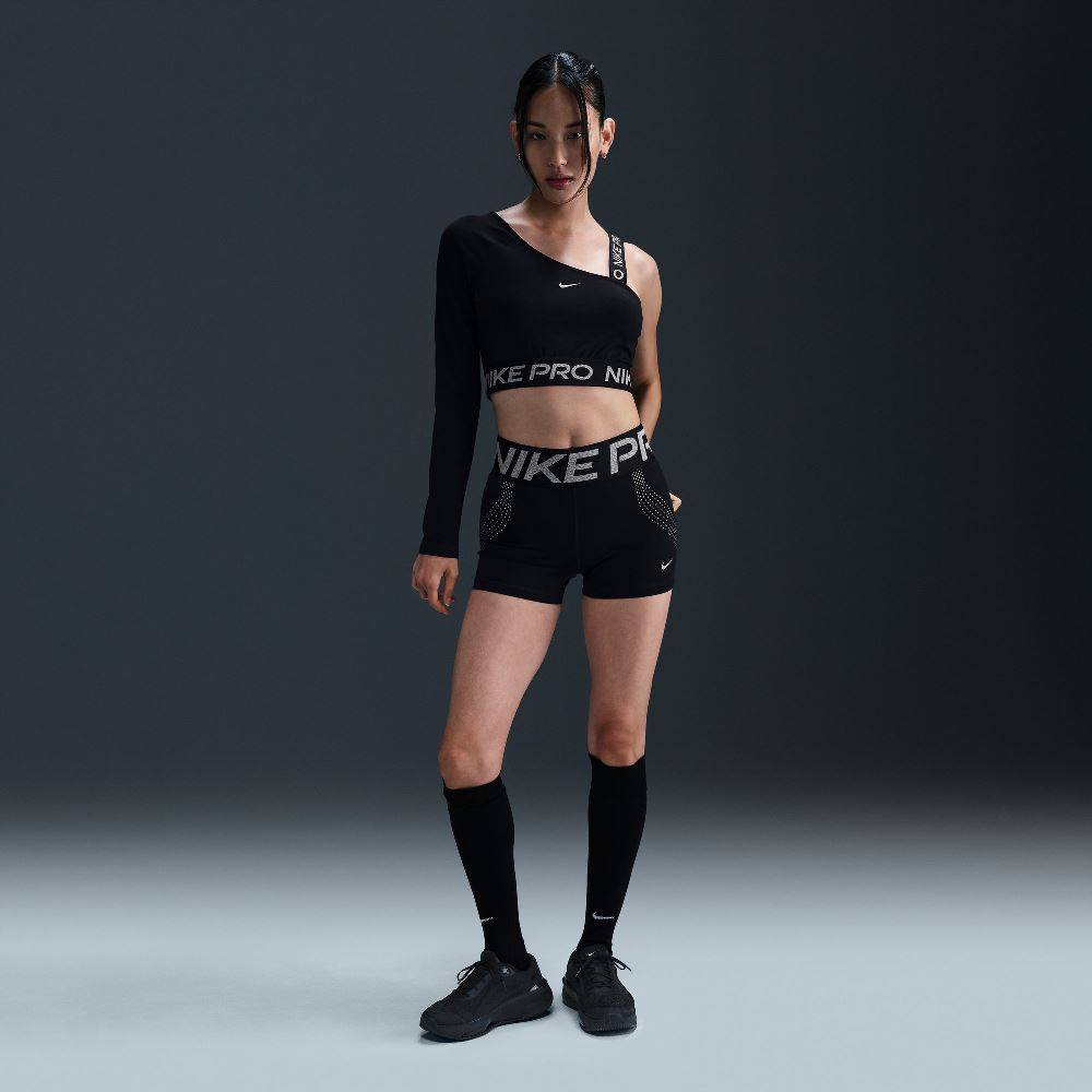 NIKE PRO DRI-FIT SHINE CROP TOP