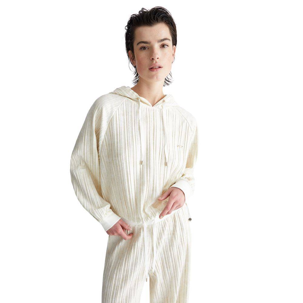 LIU JO PLEATED SWEATSHIRT