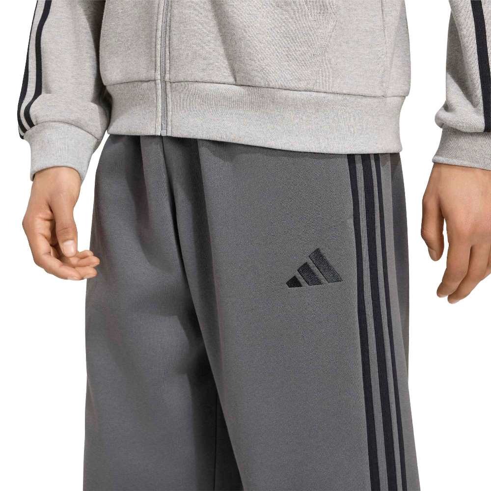 ADIDAS M ESSENTIALS 3-STRIPES FLEECE TAPERED CUFFED PANTS