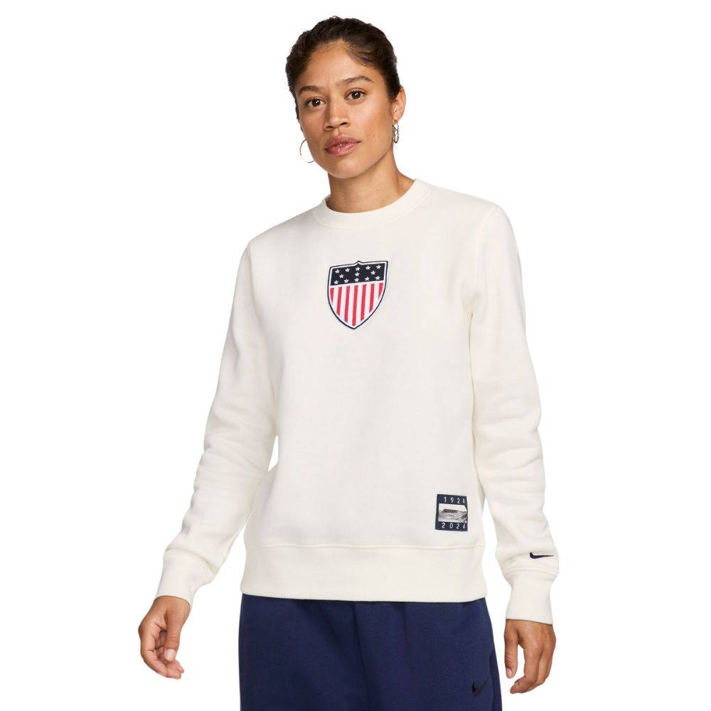 NIKE USA WOMENS PHOENIX CREW SWEATSHIRT