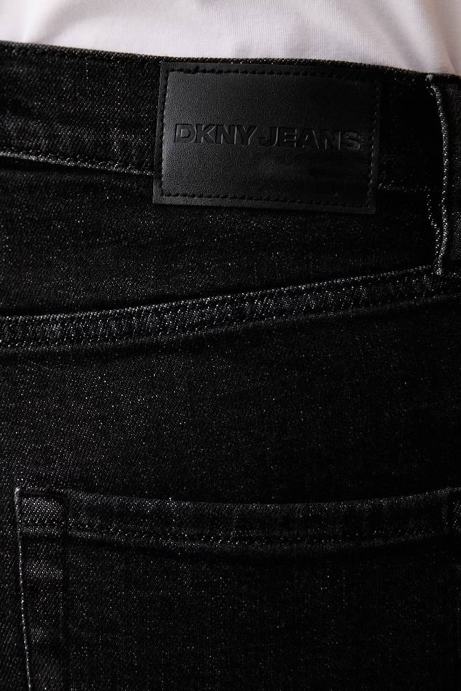 DKNY HIGH RISE WIDE LEG JEANS