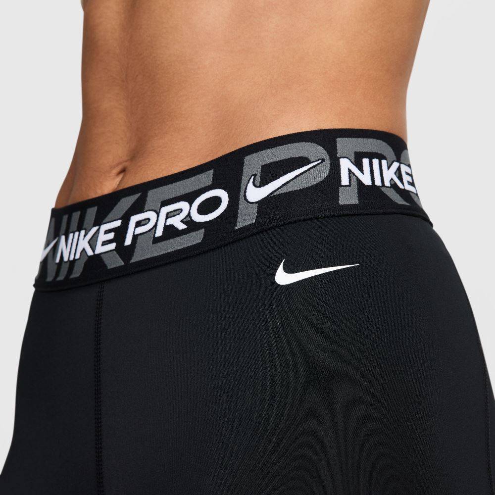 NIKE PRO DRI-FIT MEDIUM-RISE 3-IN GRAPHICS BIKE SHORT