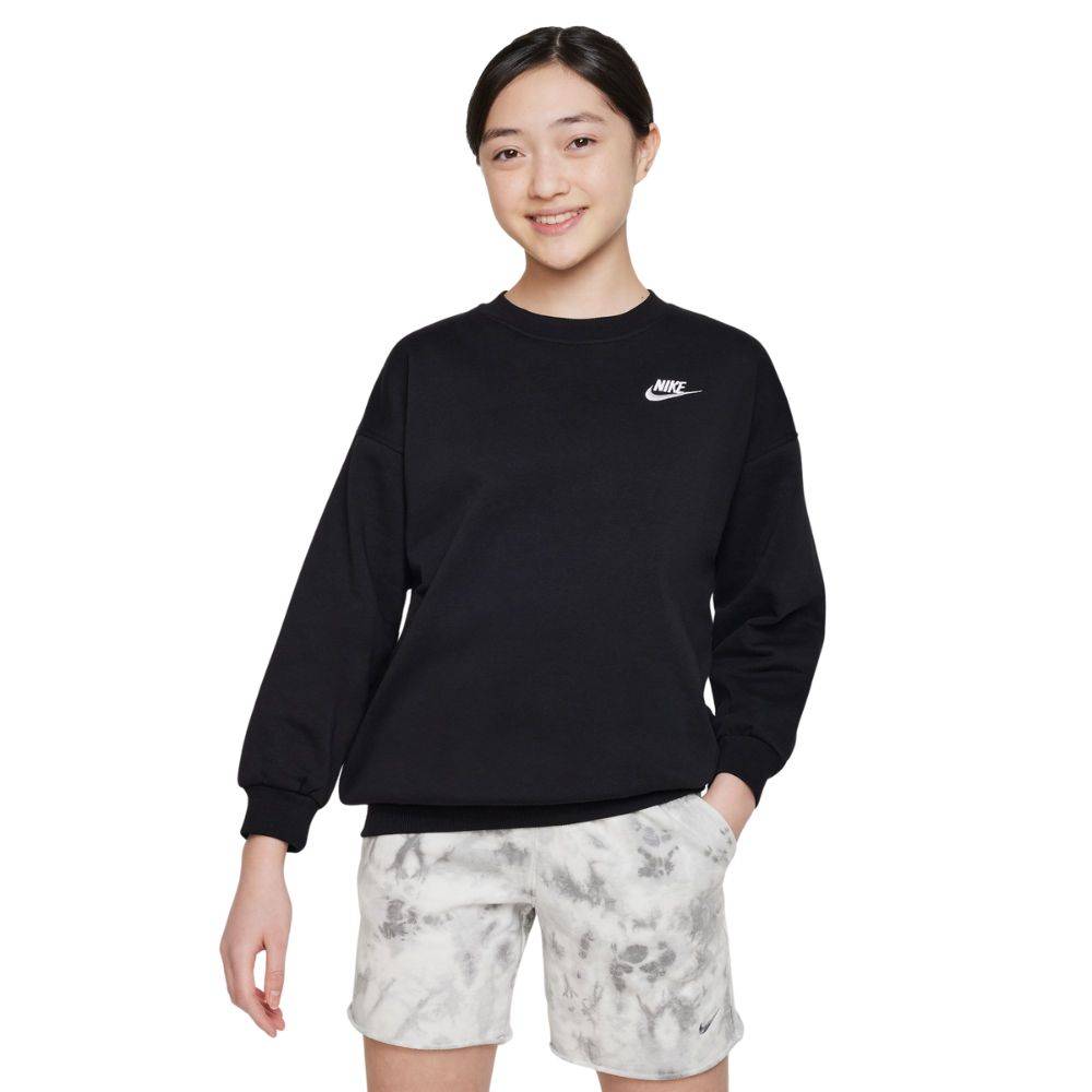 NIKE NSW GIRLS CLUB FLC OVERSIZED CREW
