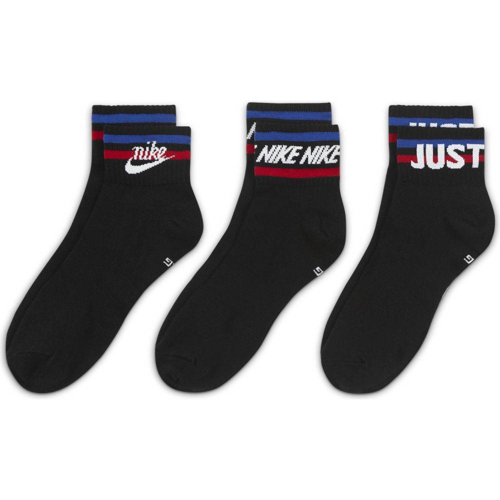 NIKE EVERYDAY ESSENTIAL 3-PAIRS ANKLE SOCKS