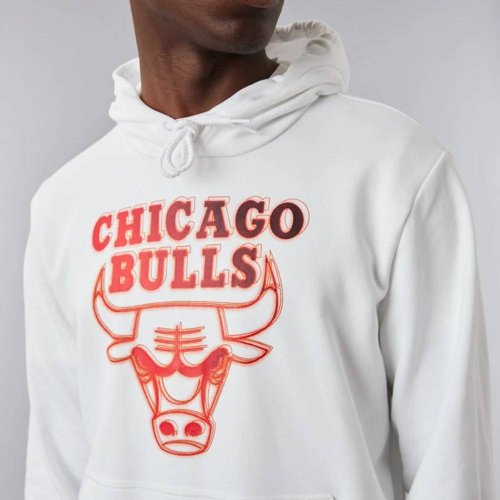 NEW ERA NBA CHICAGO BULLS NEON FADE HOODIE