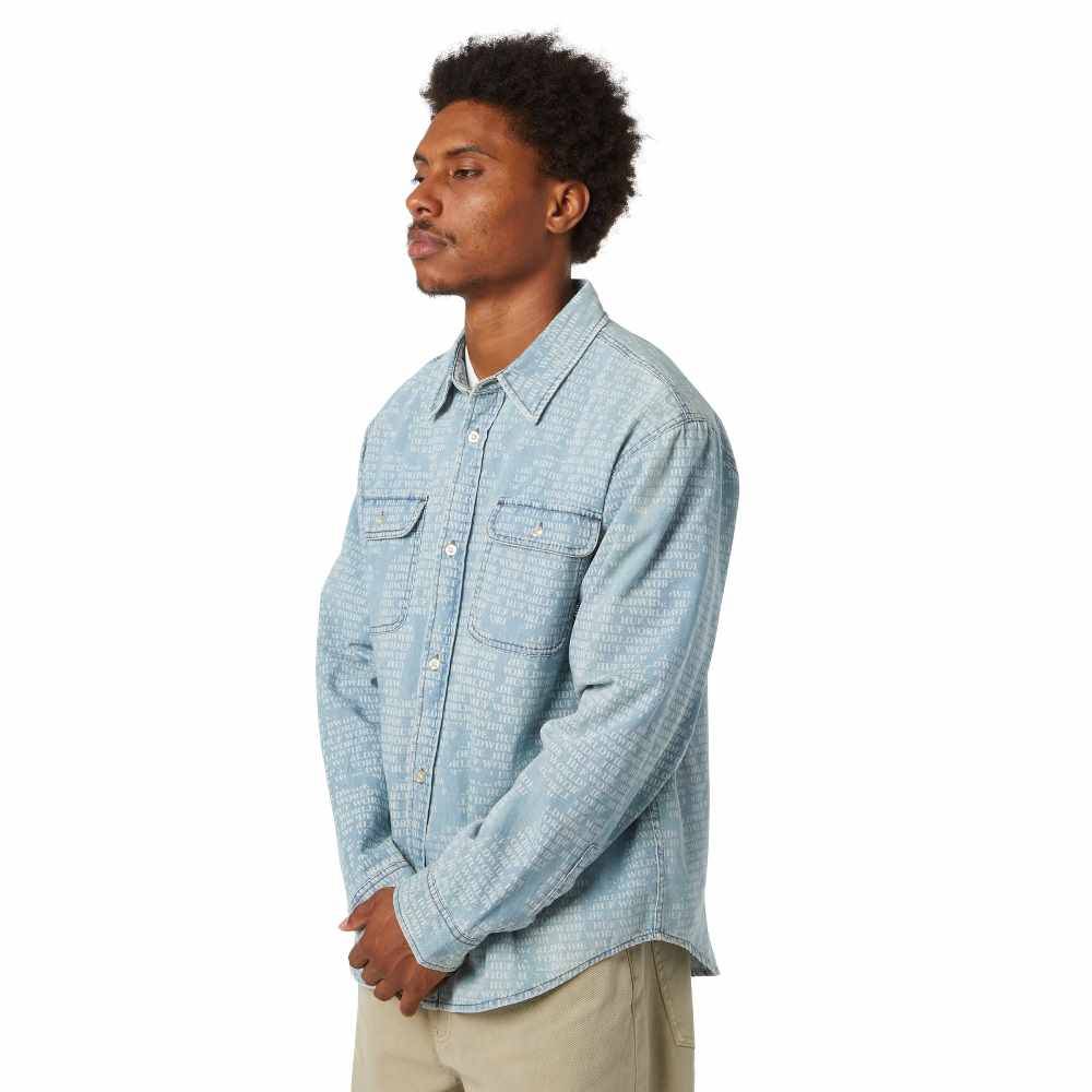 HUF CEREMONY DENIM SHIRT