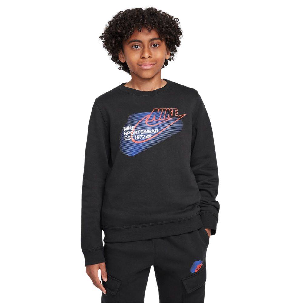 NIKE KIDS STANDARD ISSUE CREW-NECK SWEATSHIRT