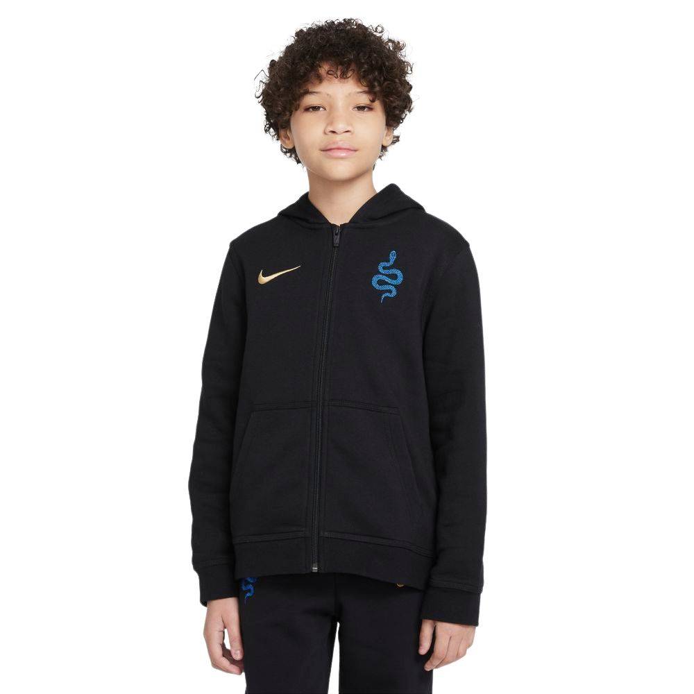 NIKE INTER MILAN NSW BOYS FULL-ZIP HOODIE