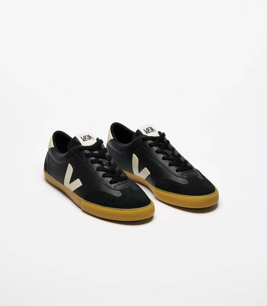 VEJA VOLLEY ORGANIC LEATHER SHOES