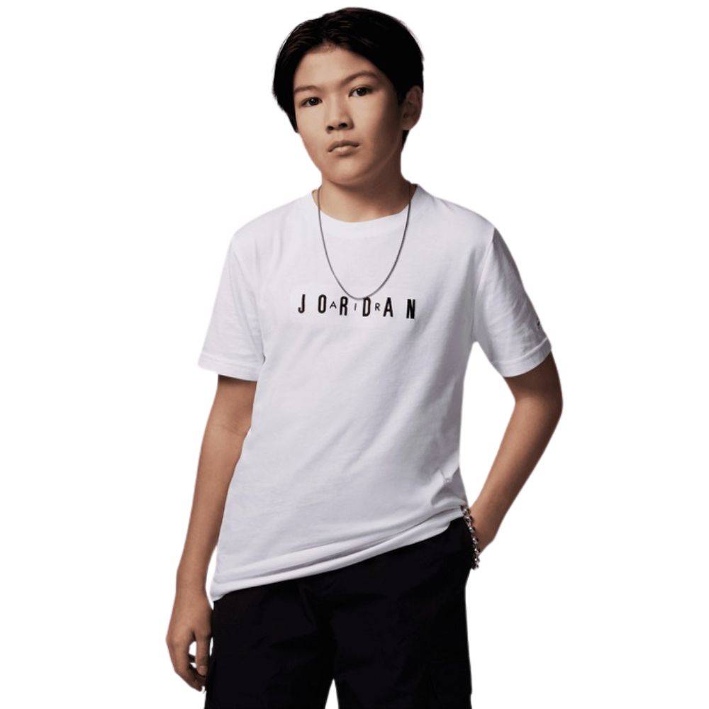 NIKE JORDAN BOYS MJ WORDMARK EMB CREW