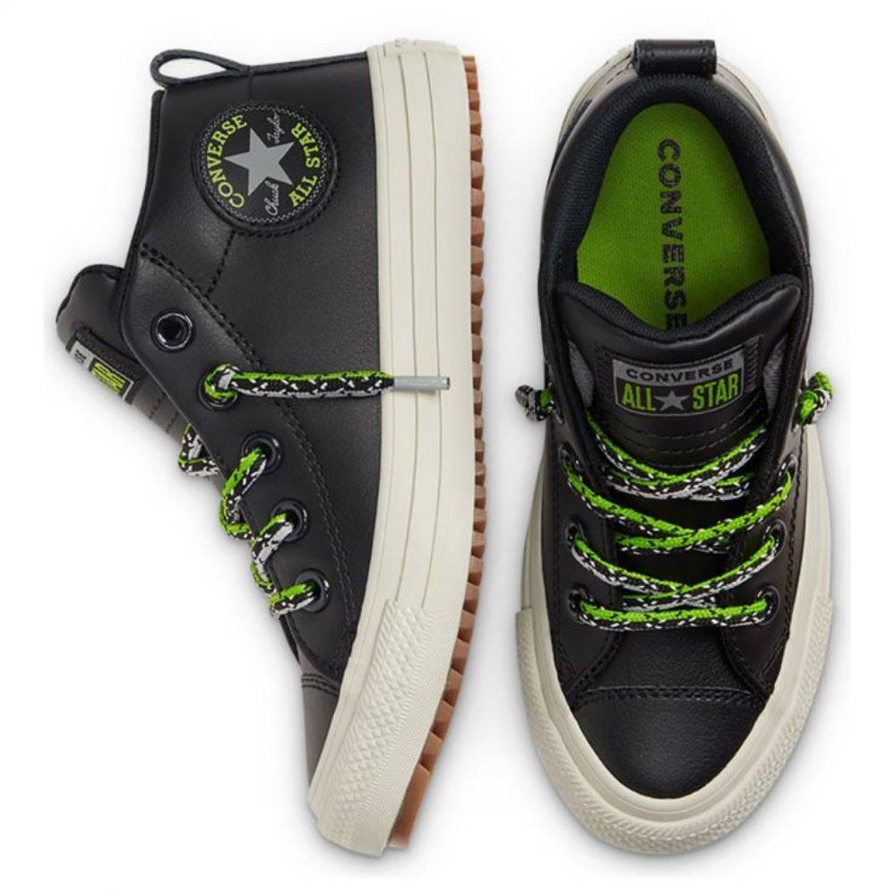 CONVERSE JUNIOR DOUBLE LACE STREET BOOT MID