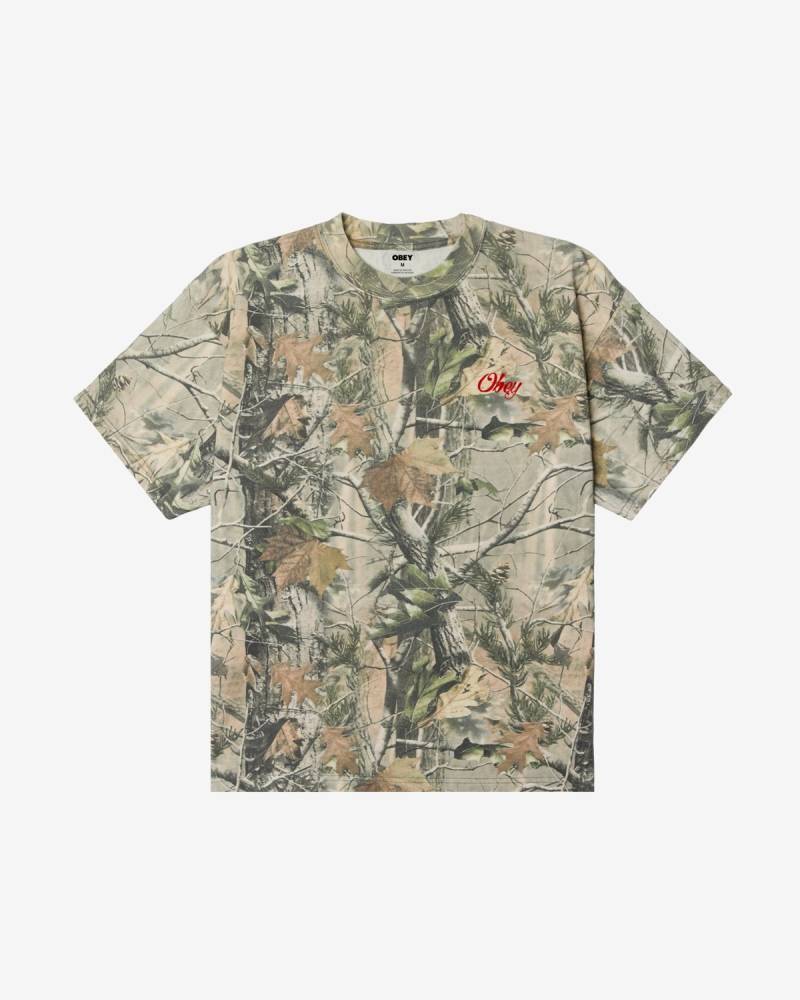 OBEY AIRBRUSHED ROSE TEE