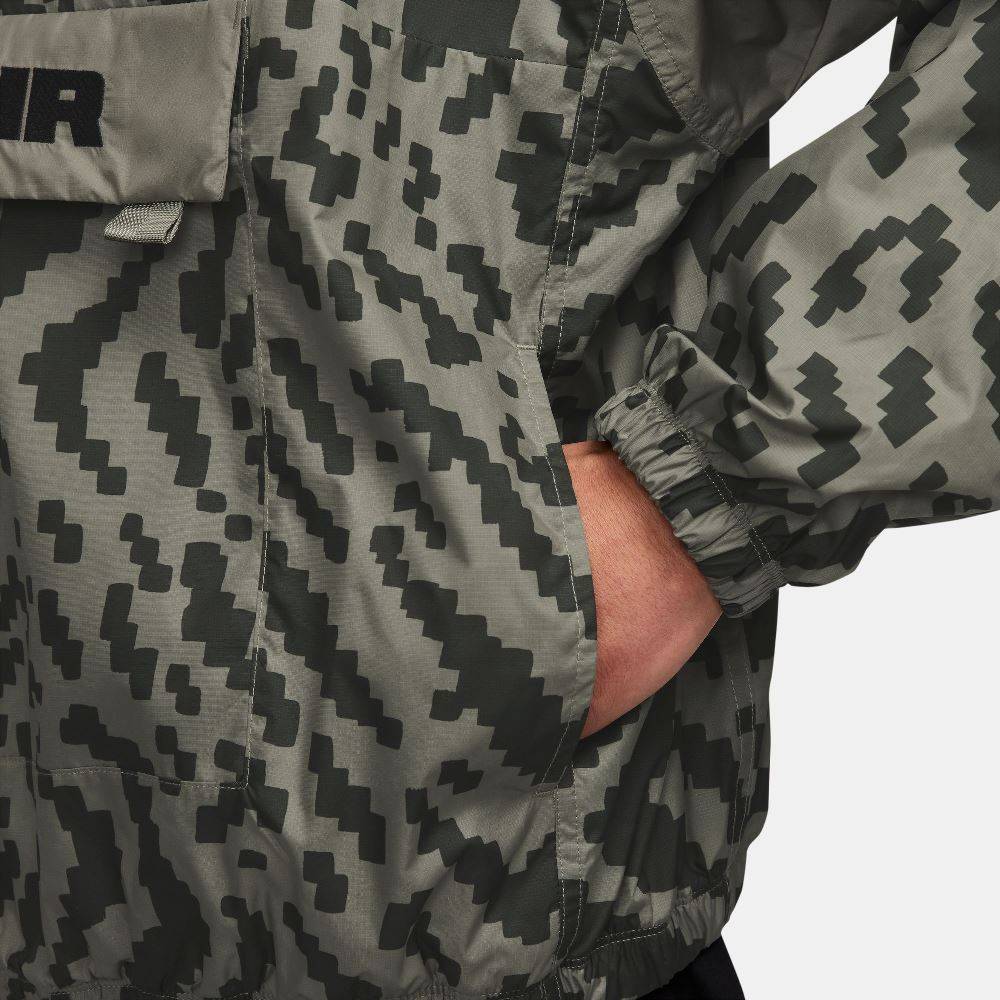NIKE AIR 1/2 ZIP PRINTED JACKET