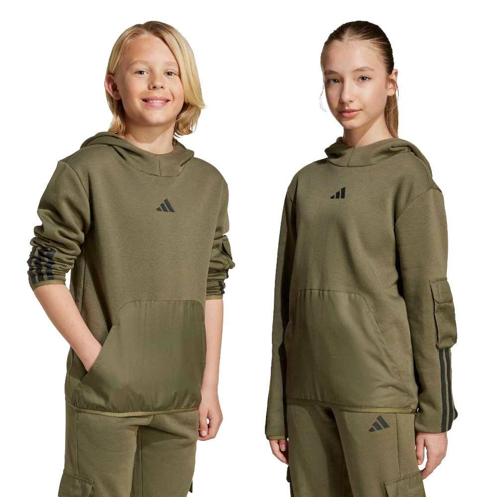 ADIDAS YOUTH UTILITY PACK FLEECE HOODIE