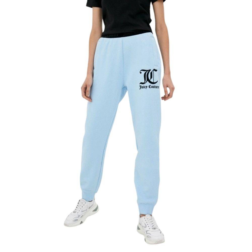 JUICY COUTURE MAYA FLEECE JOGGER WITH ARTWORK