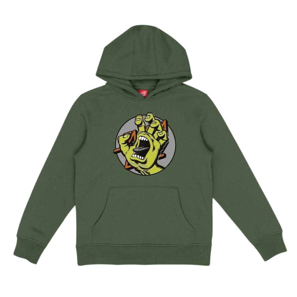 SANTA CRUZ YOUTH HAND DOT FRONT HOOD