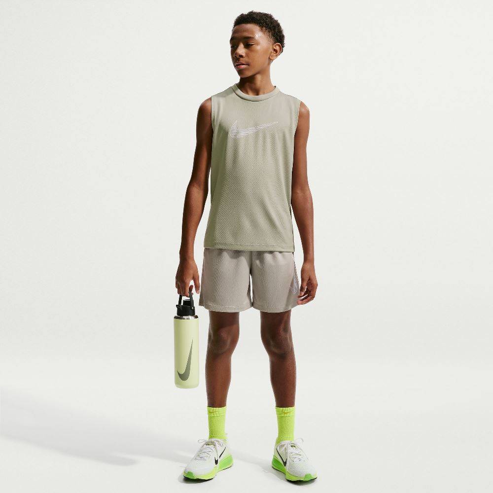 NIKE KIDS DRI-FIT SLEEVELESS HYBRID TOP