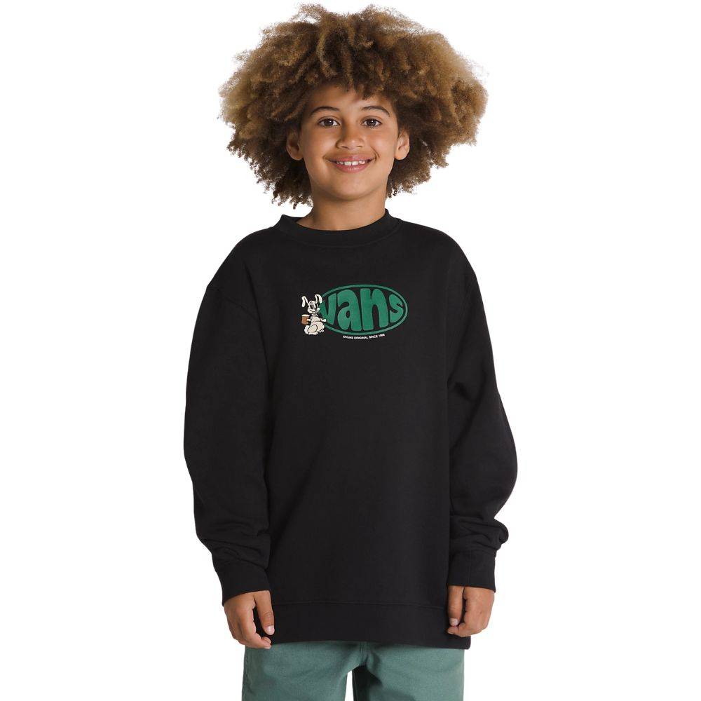 VANS BOYS HOPPER LOOSE CREW SWEATER