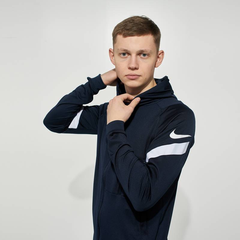 NIKE DRI-FIT STRIKE 21 MENS FULL-ZIP HOODIE