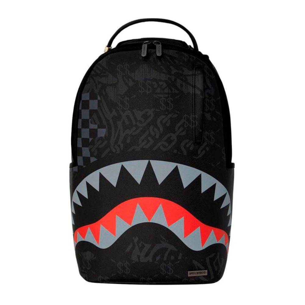SPRAYGROUND 4AM RED SHARK DLXSV BACKPACK