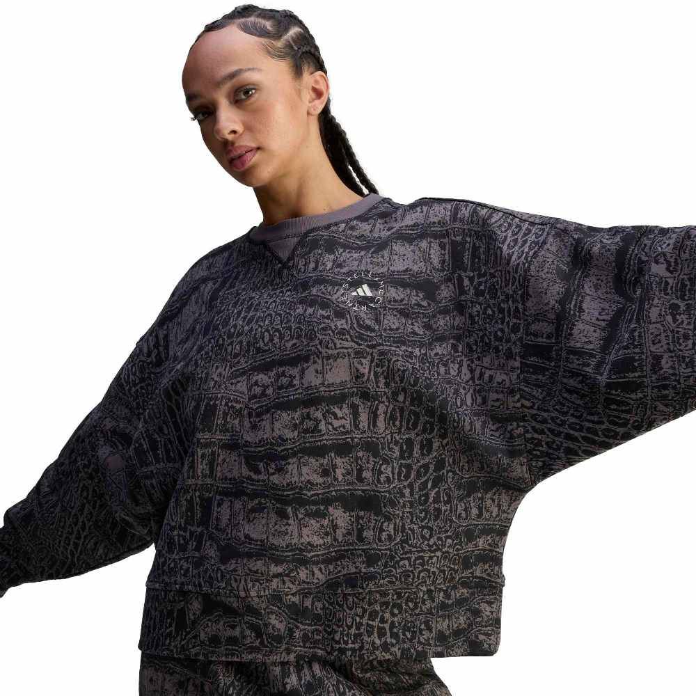Adidas by Stella McCartney Loose Sweatshirt Printed