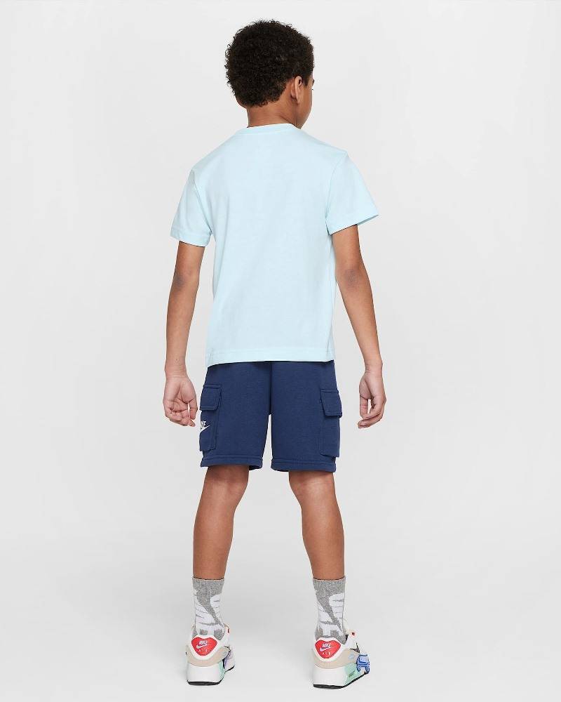 NIKE LITTLE BOYS NSW PKT TEE FT SHORT SET