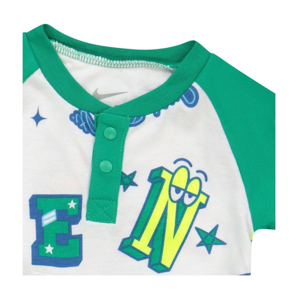 NIKE BABY B NSW NEXT GEN AOP TEE ROMPER