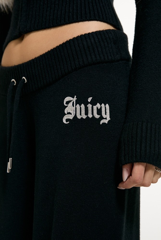 JUICY COUTURE KNIT JUICY DIAMANTE TRACKPANT
