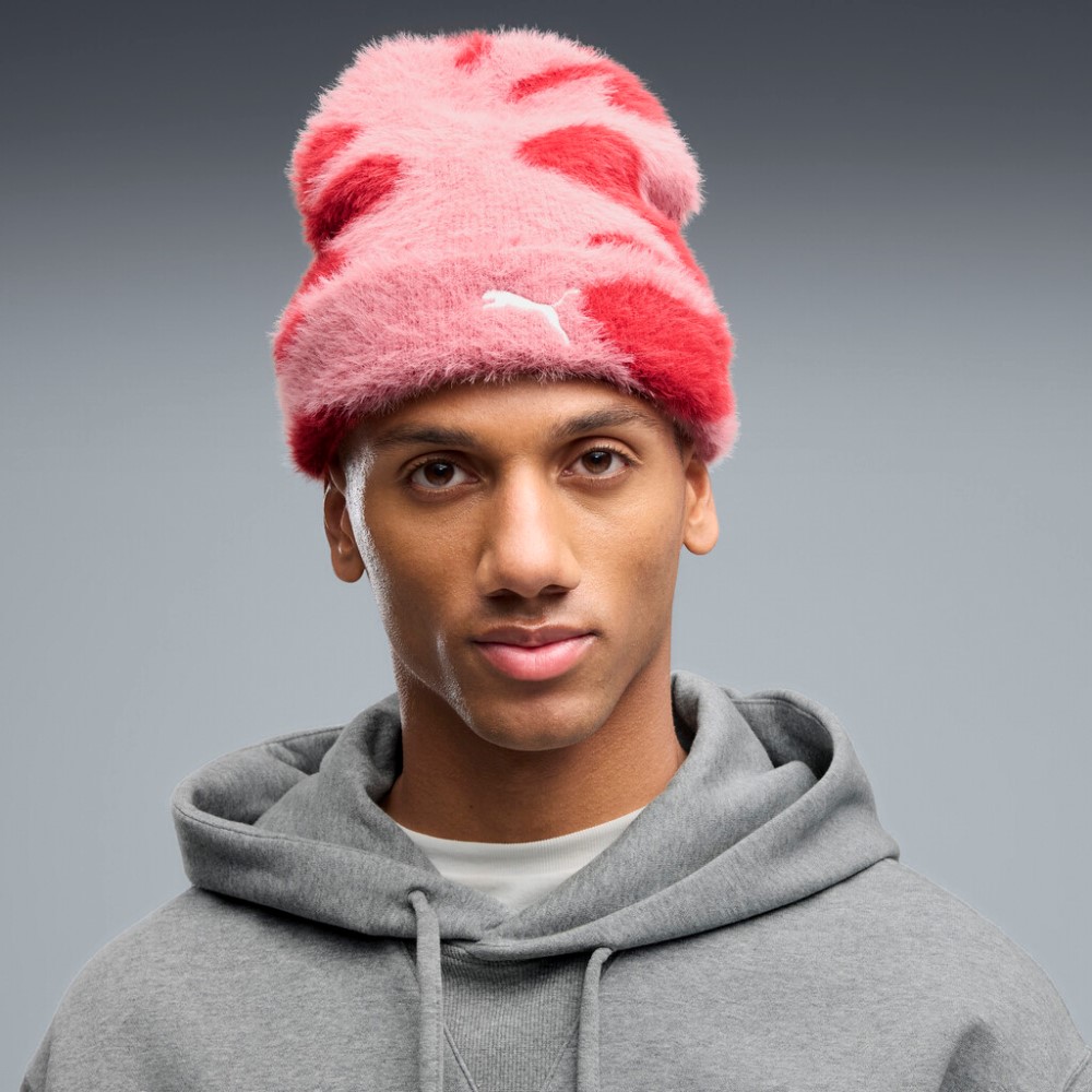 PUMA BRUSHED AOP MID CROWN BEANIE