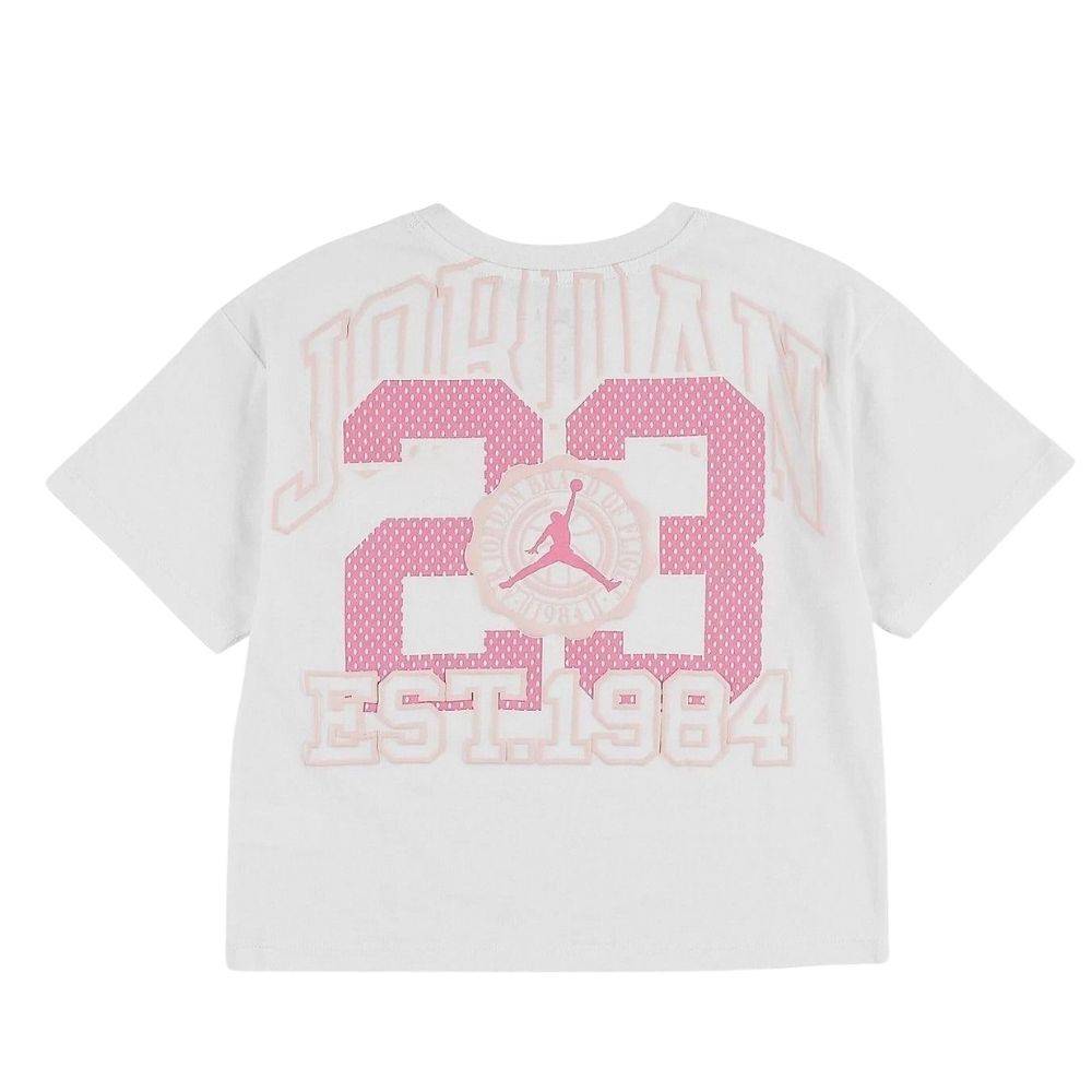 NIKE JORDAN GIRLS SECRET GARDEN COLLEGIATE TEE