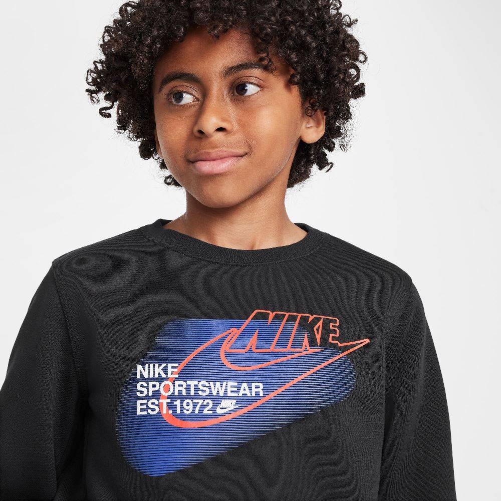 NIKE KIDS STANDARD ISSUE CREW-NECK SWEATSHIRT