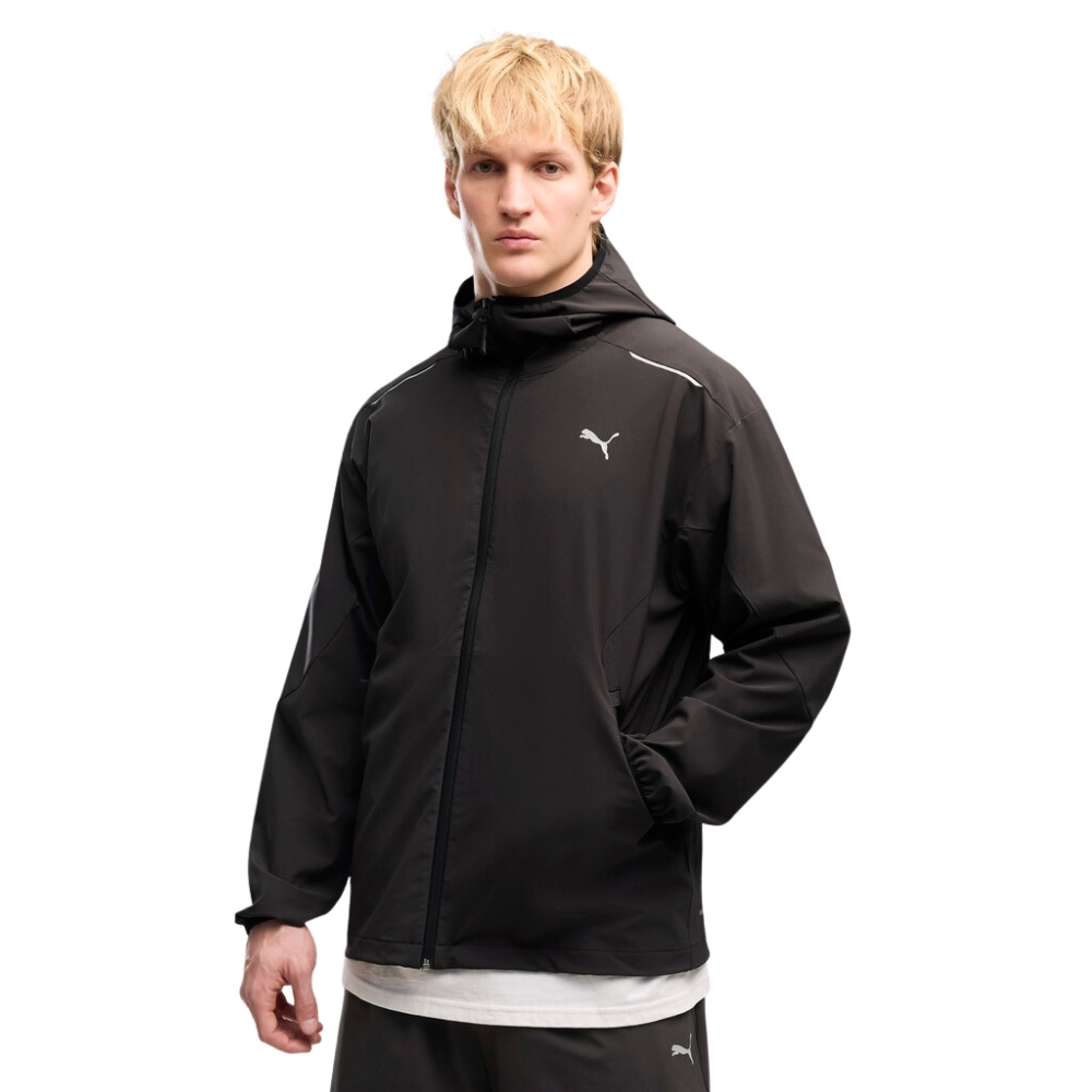 PUMA PUMATECH 4-WAY STRETCH RELAXED WOVEN TRACK JACKET