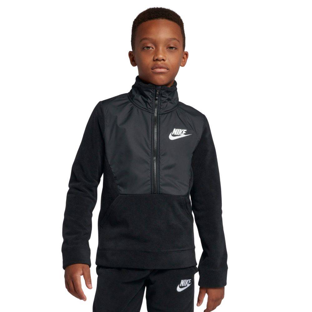 NIKE BOYS NSW WINTERIZED HALF ZIP TOP