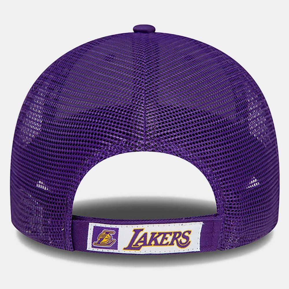 NEW ERA LA LAKERS HOME FIELD 9FORTY TRUCKER CAP
