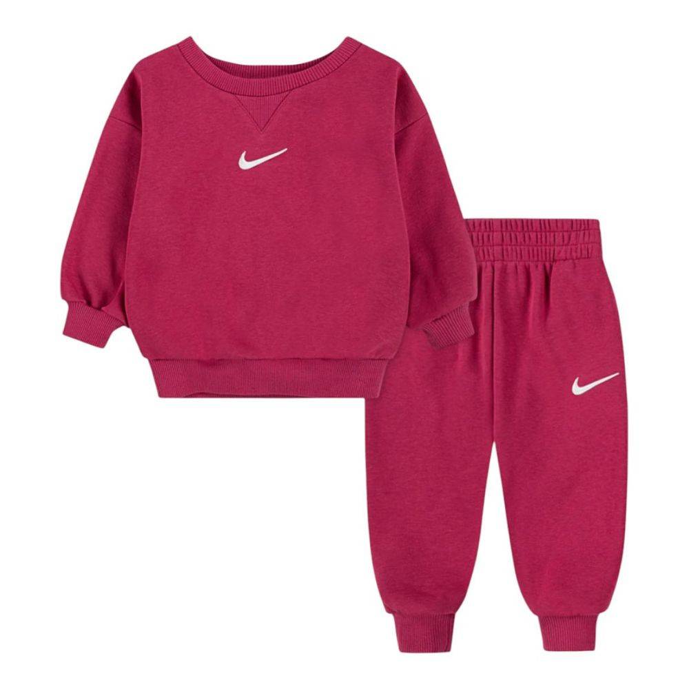 NIKE LITTLE KIDS ESSENTIAL FLEECE CREW SET