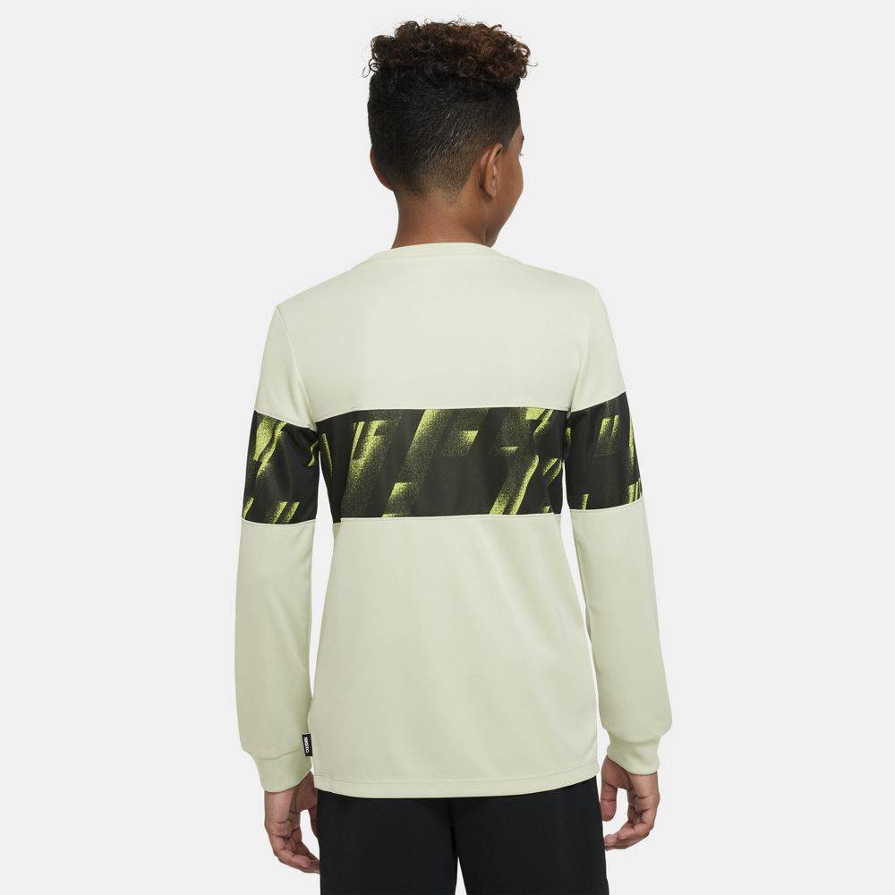 NIKE FC YOUTH DRI-FIT LIBERO LONG-SLEEVE GRAPHIC TEE